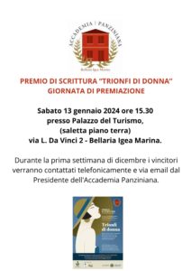 GIORNATA PREMIAZIONE TRIONFI DI DONNA