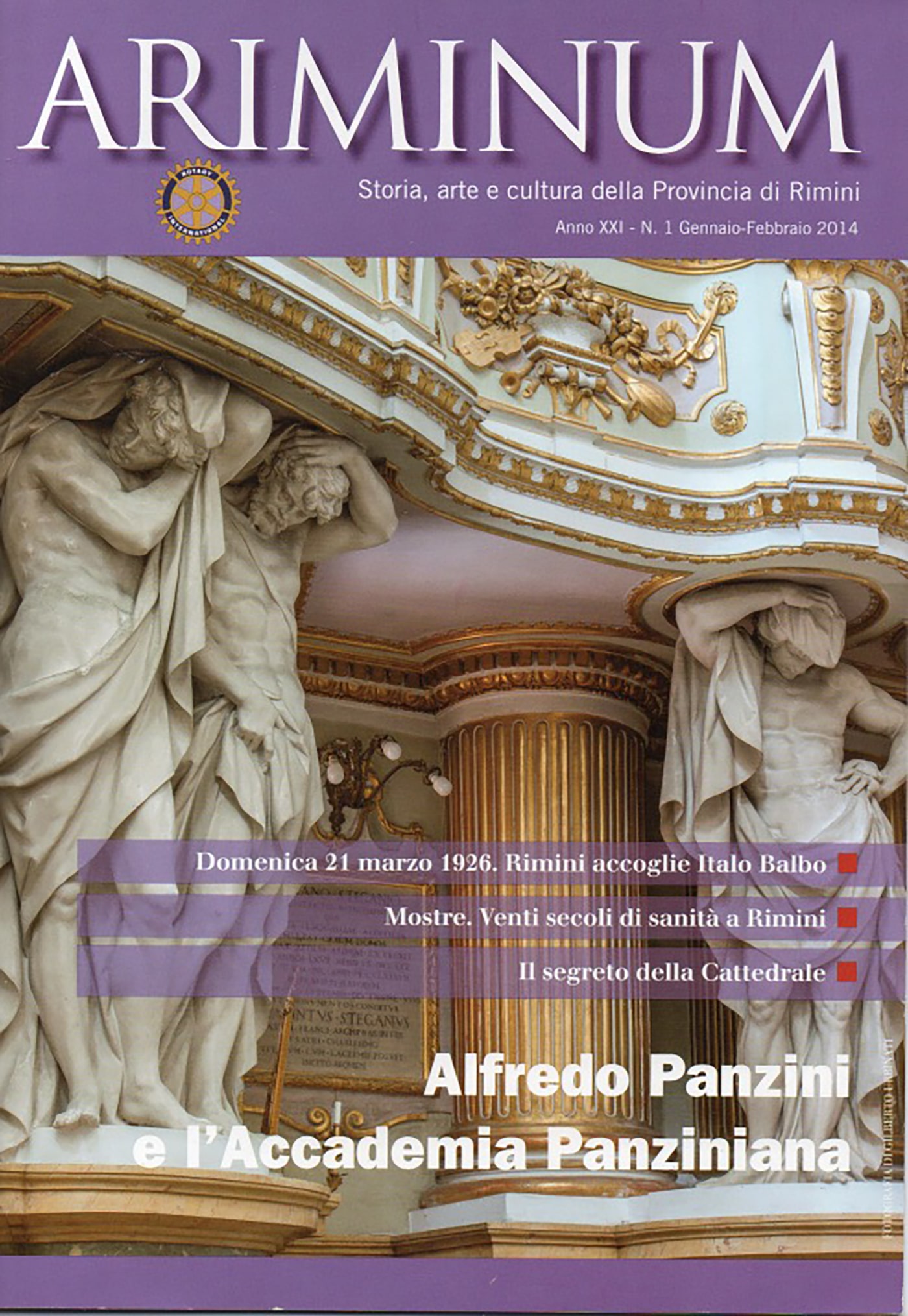 Panzini e l’Accademia Panziniana su Ariminum