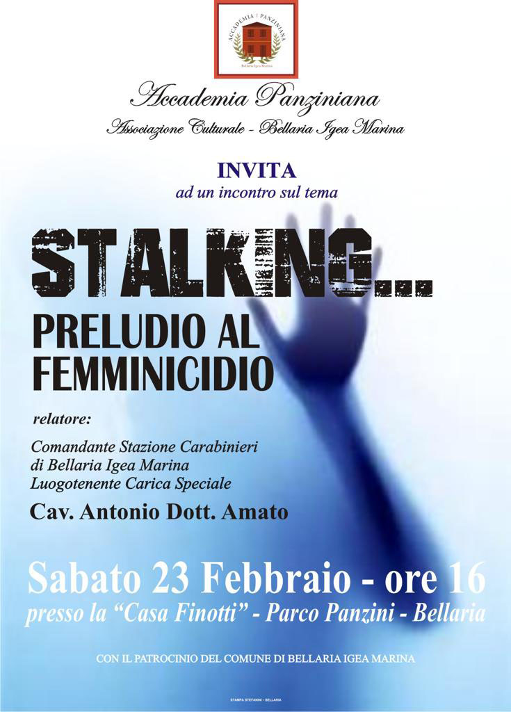 Stalking… preludio al femminicidio